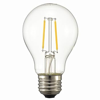 調光可能 オーデリック フィラメント電球 6本 LED電球 フィラメント 一般電球 E26 60形相当 電球色 クリア 全